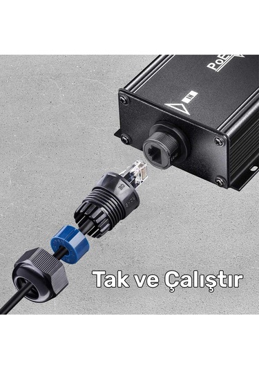 Cudy POE25 Gigabit 2poe Out 1poe In 10/100mbps 2w Metal Kasa Switch