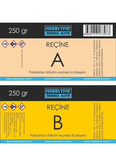 Hobbytime 307 Resin A + B - 2 X 250 Gram-31174