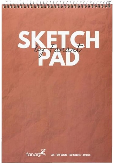 Fanart Academy Sketch Book Spiralli Bordo A5 50 Yp 80 G