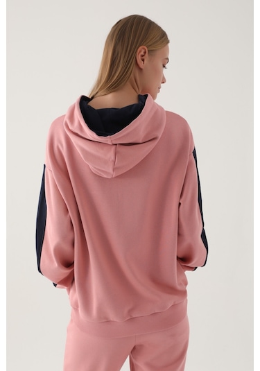 Harvard Retro Pembe Kadın Sweatshirt 5274-41064 Pembe