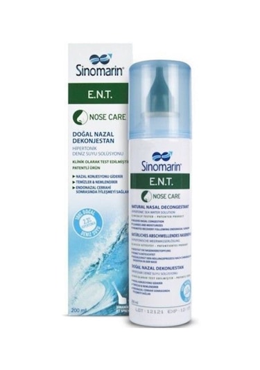 Sinomarin E.N.T. Deniz Suyu Spreyi 200 ML