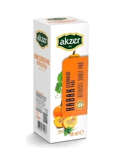 Akzer Kabak Çekirdeği Yağı 50 ML