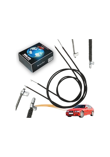 Bmw 3 E36 1990-2002 İçin Sol Ve Sağ Sunroof Kablosu / Teli Oem Ref. Nr.: 54128206388