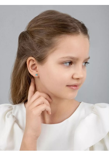 Veronika Gümüş 925 Küpe Kalp Saptaç Küpeler 138207574 Diğer