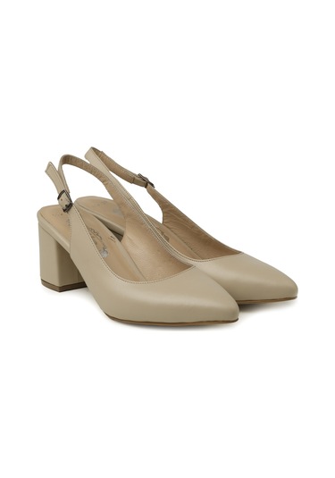 Sandalet Kadın Rc-4008 Deriden Ten Pudra