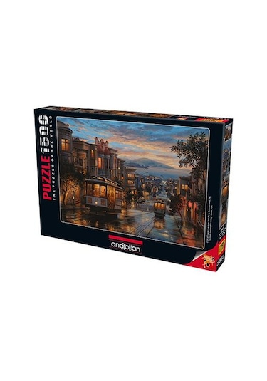 Anatolian San Francisco Sokakları 1500 Parça Puzzle