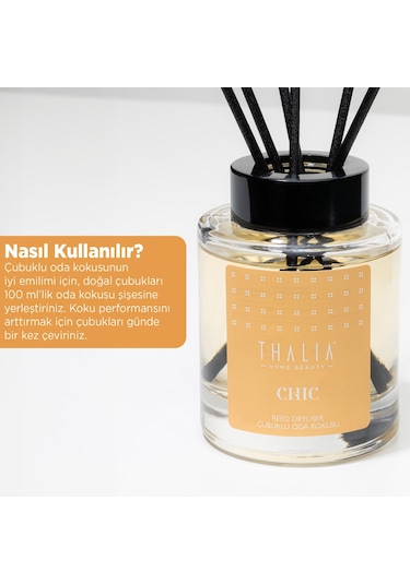 Thalia Home Portakal Çiçeği & Vanilya Kokulu Çubuklu Oda Kokusu 100 ML