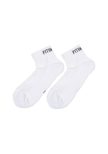 Premium Performance Quarter Beyaz Spor Çorap Beyaz