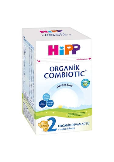 Hipp Organik Combiotic 2 Devam Sütü 800 G 3 Adet