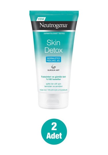 Neutrogena Skin Detox Serinletici Peeling Jel 2 x 150 ML