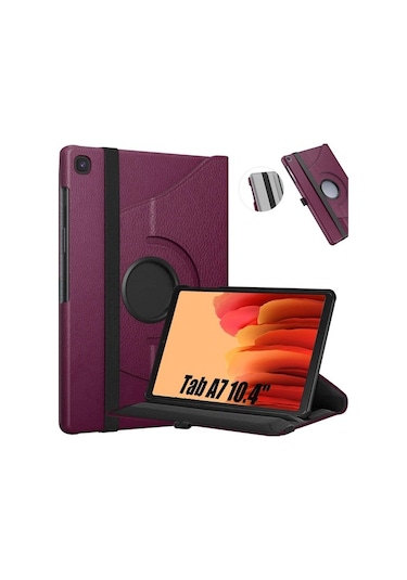 Samsung Uyumlu Galaxy Tab A7 T500 Kılıf 10.4 Inç 360° Tablet Kılıfı