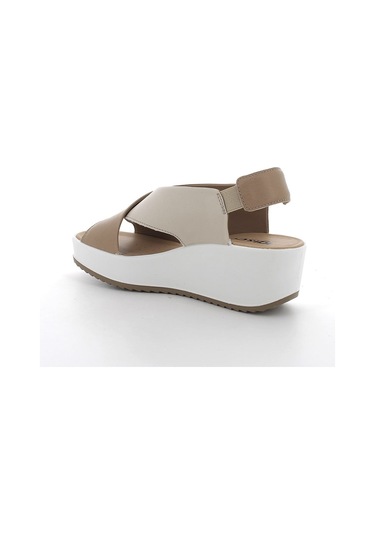 Sandalet Kadın Diğer 7665722 Igı&co Dcd 76657 Capra Tamponata Corda Panna Corda Panna Açık Bej