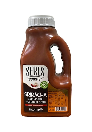 Seres Gourmet Sriracha Sarımsaklı Acı Biber Sosu 2475 G