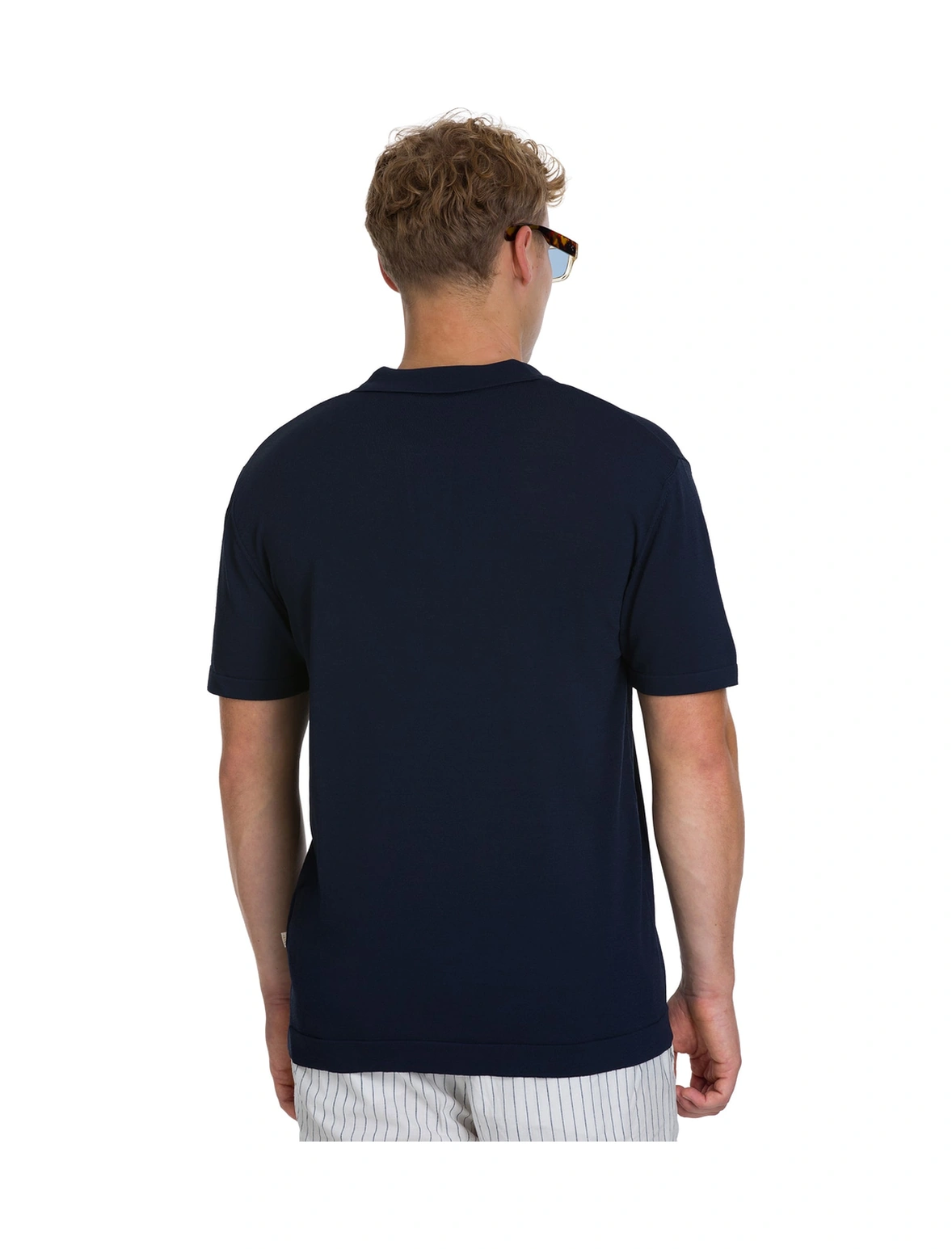 Hatemoğlu Lacivert Regular Fit Polo Yaka Rayon Tişört 34641 659126