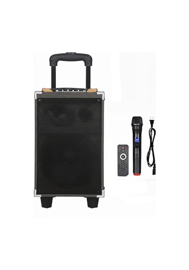 Hepu Hp-904 Partybox Bluetooth Hoparlör 12 Woofer 40w Güç 1 Kablosuz Mikrofon Kumanda