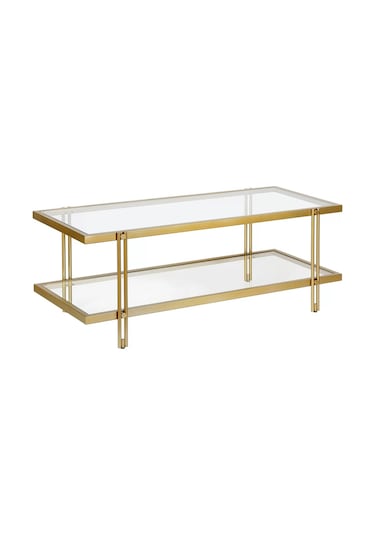 Dolores Gold Metal Orta Sehpa 120 60