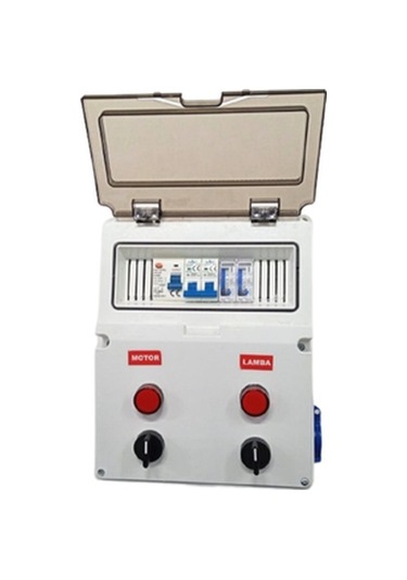 Havuz Kumanda Panosu 1 Pompa 1 Grup Lamba Kaçak Akım Rölesi, Zaman Saati Monofaze-toptancıyızbiz