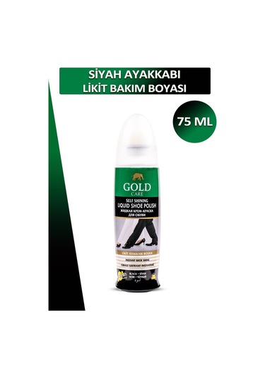 Bağcık + Gold Care Likit Ayakkabı Bakım Boyası 75 Ml Set 001
