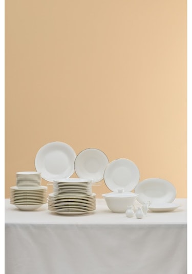 Karaca  Fine Pearl Fame 55 Parça 12 Kişilik Yemek Takımı Gold