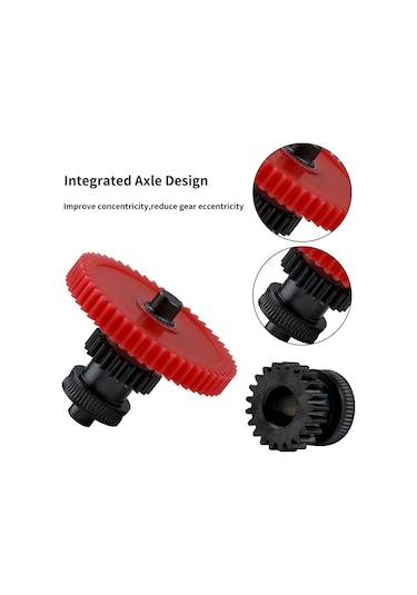 Ximistore9 Elegoo Neptune 4/pro/plus/max Uyumlu Sert Çelik Ekstruder Dişli Seti - Hassas Besleme, Dayanıklı Ve Sorunsuz Extrusion