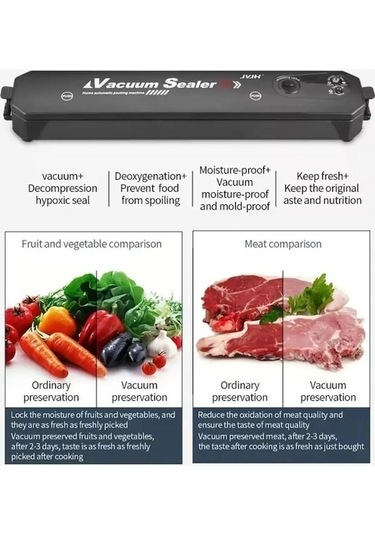 Tongxida Zq Vakum Makinesi Siyah Portatif Poşet: Hediye Ev Ekonomik Bosphorusboutique Vn Siyah