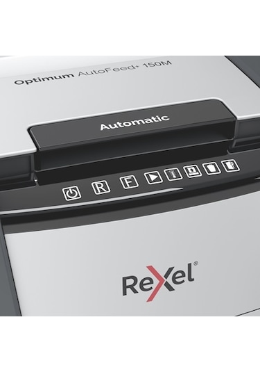 Rexel Optimum AutoFeed+ 150M Otomatik Mikro Kesim Evrak İmha Makinesi