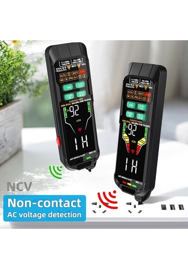 Besthome1 Portatív Multimetro Inteligente - Ncv Ölçüm, 6000 Sayım, Usb Şarjlı, Veri Depolama Ve Fenerli