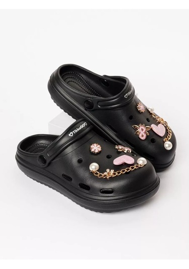 Tikkago Deniz İçin Lastik Terlikler 225192279 Siyah