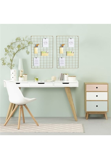 Metal Tel Pano Gold Fotoğraf Askısı Notluk 40X60 Catchme (415765672)