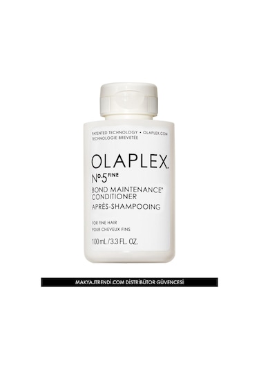 Olaplex No. 5 Fine Bond Maintenance Conditioner - İnce Telli Saçlar İçin Bağ Güçlendirici Bakım Kremi - 100 Ml