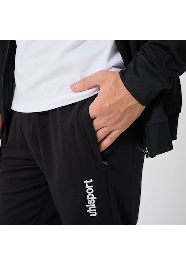 Siyah-gri Uhlsport Erkek Futbol Kamp Eşofman Takımı Energy 1101800 Siyah