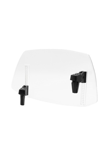 Pazly Motosiklet Ön Cam Uzatma Deflektörü Ayarlanabilir Lmk00163tr Şeffaf