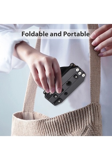 Pazly Manyetik Katlanır Telefon Tutucu, 360 Dönüşlü Masaüstü Üçayak, İphone & Android Uyumlu