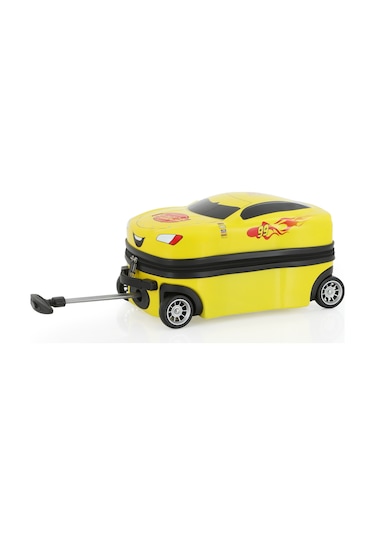 Mçs Group V306 Abs Çocuk Valiz-yellow Car Yellow Car Sarı