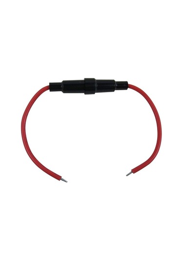 10 Adet Sigorta Tutucu 2.4mm 22awg Tel 6x30mm Hızlı Darbe