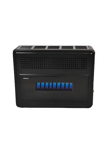 As Royal HR 11000 G Dt 11 Kw Hermatik Duvar Tipi Soba Siyah