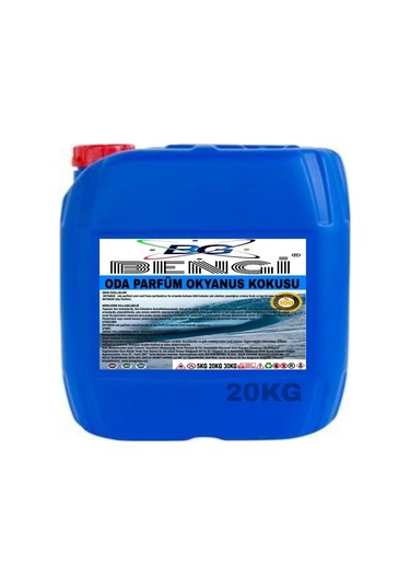 Oda Parfüm Okyanus Kokulu 20kg Okyanus