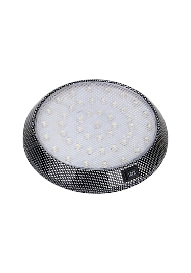 Moveevo 12v Dairesel Araç İçi Led Okuma Lambası - 46 Beyaz Led, Parlak Aydınlatma, Enerji Tasarruflu, Bagaj Ve İç Mekan Kullanıma Uygun