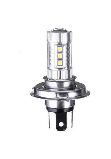 Pazly H4 9003 Hb2 80w 8000lm 8000k Mavi Led Far Ampulleri, Gümüş Renk, Yüksek Parlaklık