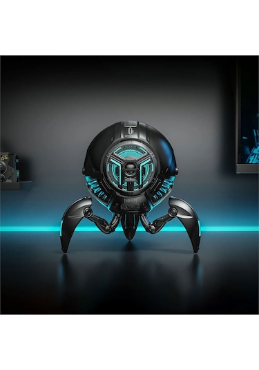 Gravastar Mars Pro 20w Bluetooth Hoparlör, Taşınabilir Stereo Ses Bombası, Rgb Işıklı Ve Şarj Standı