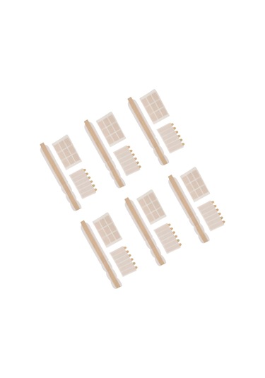 Lemestar Bilgisayar Ve Dizüstü İçin Gizlilik Filtresi Takımı: 10 Adet Kaydırmalı Takma Kanca İle 20 Adet İki Yönlü Yapışkan Etiket - Güvenli Ve Kolay Kurulum