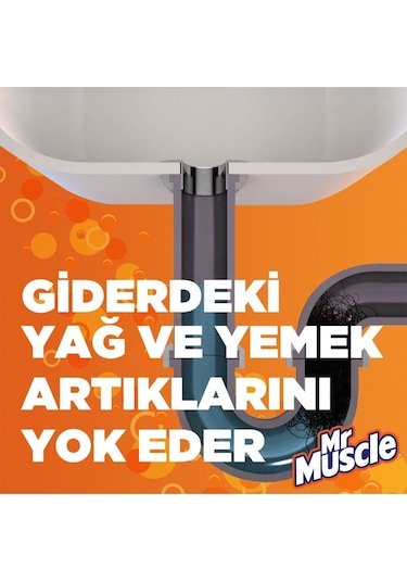 Mr. Muscle Granül Lavabo Açıcı 2 x 50 G