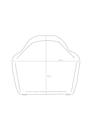 Isme Özel Şeritli Çocuk Koltuğu Turkuaz (324111047) Turkuaz