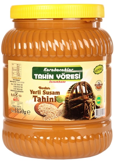 Susamhane Tahin Yöresi Kepekli Bozkır Tahini 2kg Net:1850gr