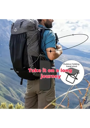 Taşınabilir Çok Fonksiyonlu Açık Hava Hafif Ve Kompakt Piknik Siyah