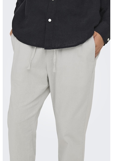 Only & Sons Erkek Pantolon 22024966 Açık Gri Açık Gri