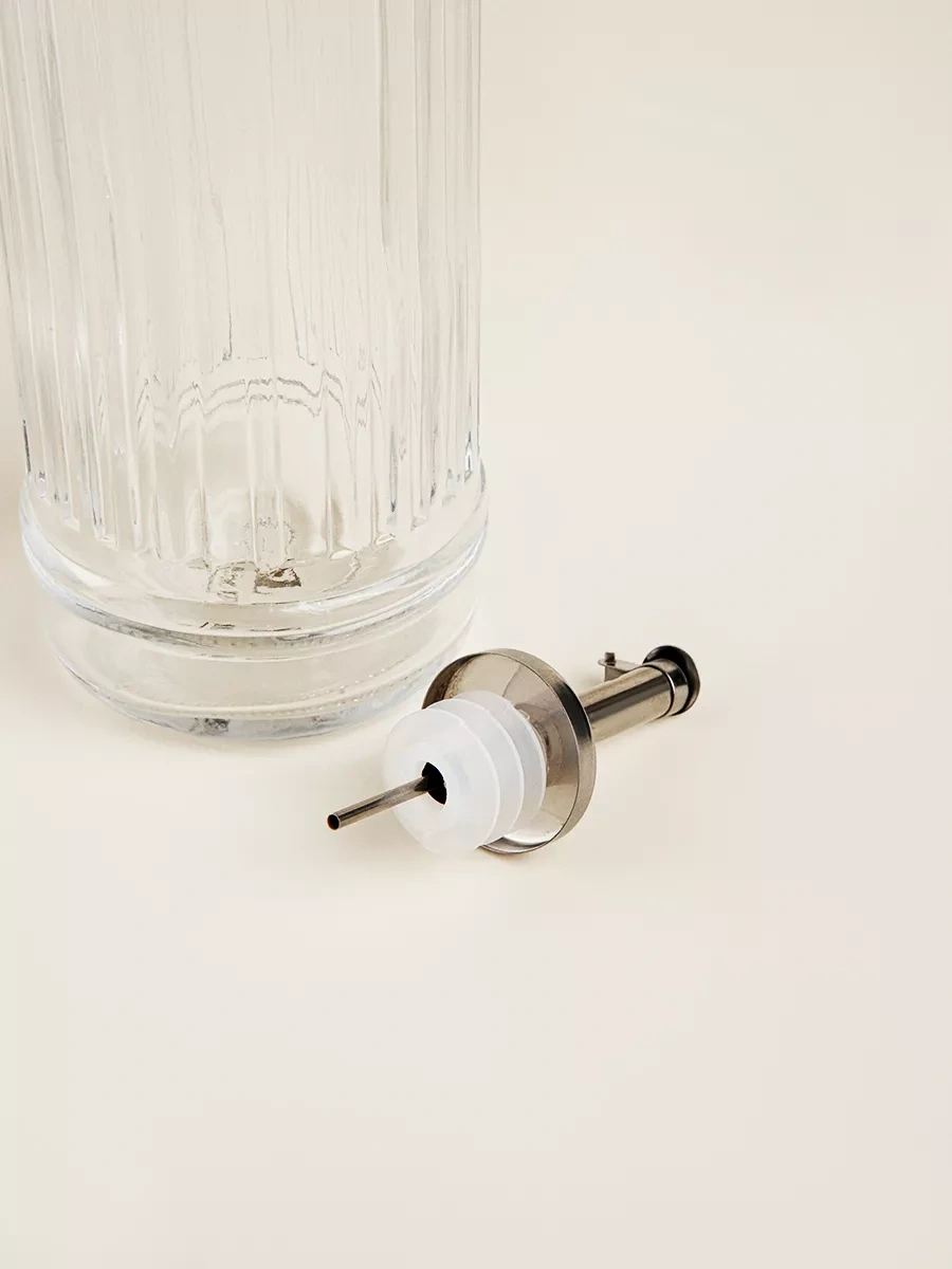 Sl Home Velette 750 Ml Cam Yağ Şişesi Dozajlayıcılı 232631073 Beyaz