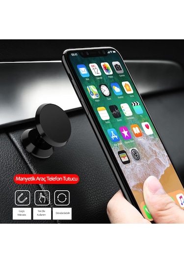 Araç Göğsü Manyetik Mıknatıslı Universal Telefon Tutucu Tutacağı 51712492