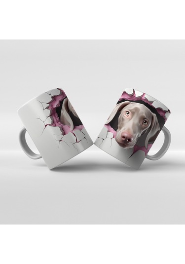 Baskılı Kupa Bardak Sevimli Köpekler - 22