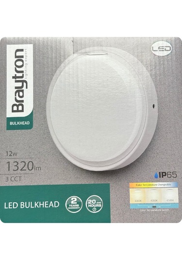 5 Adet Braytron 12w Beyaz, Günışığı, Sarı Işık Ayarlanabilir Dış Mekan Sıva Üstü Led Armatür Beyaz-günışığı-sarı Çok Renkli
